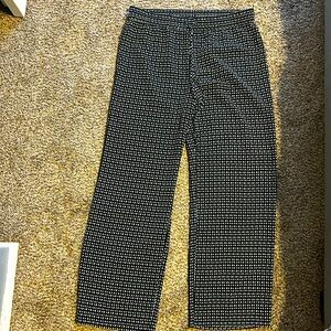 Elastic waste pants, light weight polyester material